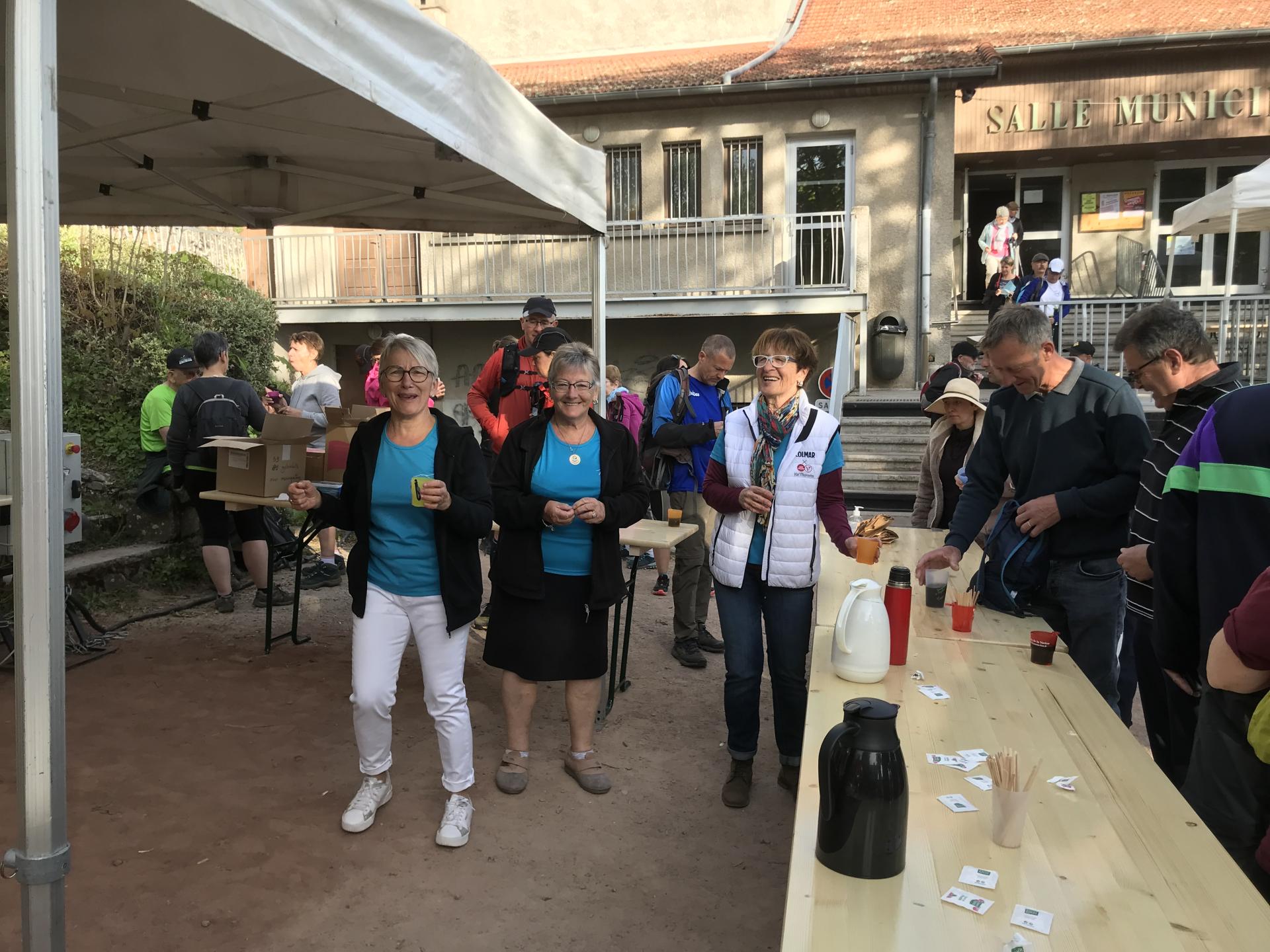 L'équipe de la buvette