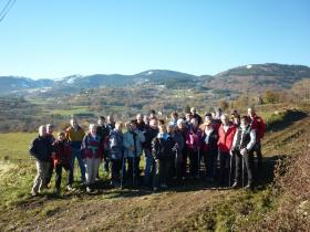 Le groupe devant le Pilat