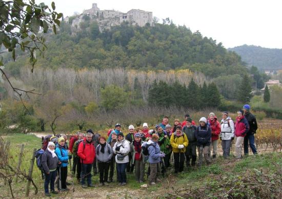 Le groupe devant St Thomé