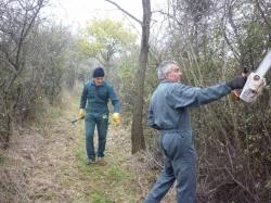 Armand et Antoine au chemin de la Loge