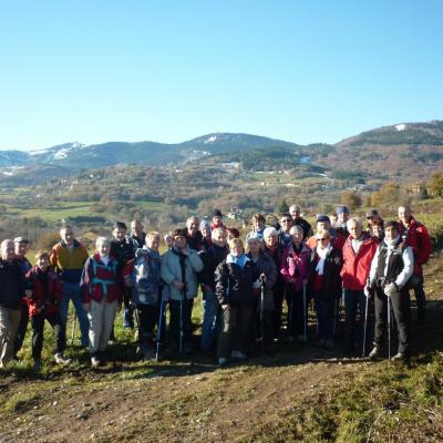 Le groupe devant le Pilat